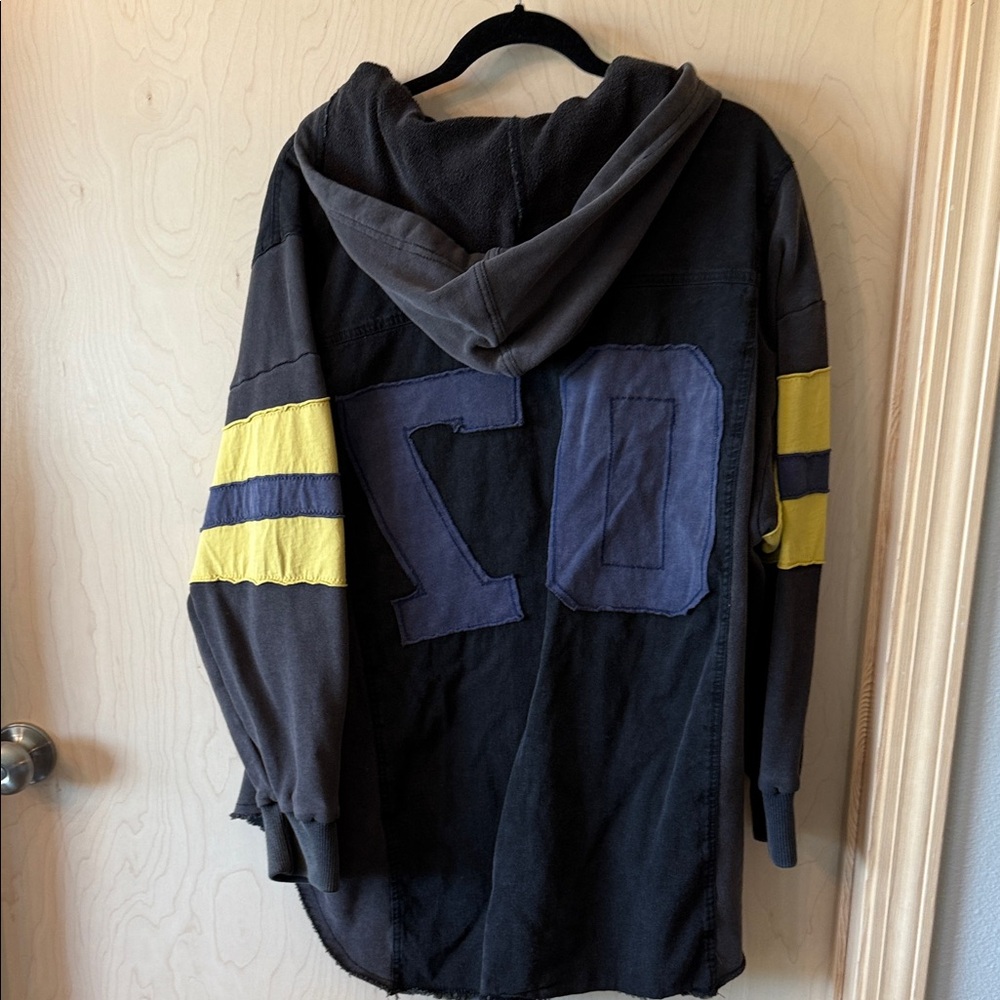 Free People Varsity graphic hoodie